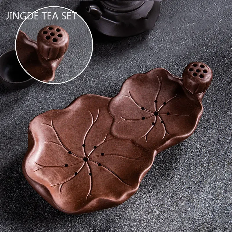 Tagine Clay Pot - Chinês roxo argila chá bandeja de