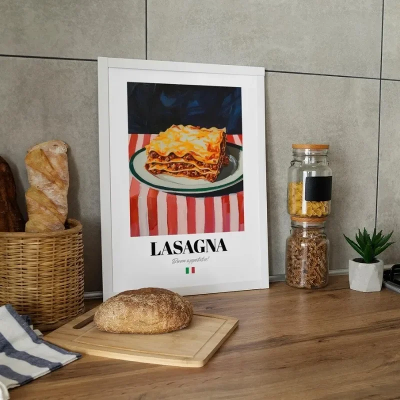 Home Cooking In Italian - Pinturas em Tela de Sobremesas e