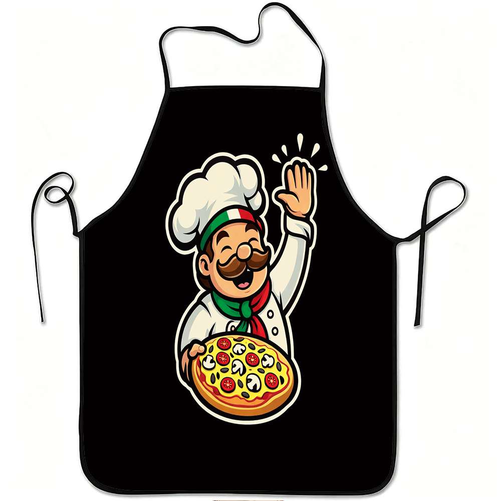 Home Cooking In Italian - 1 Avental Clássico Simples com Design