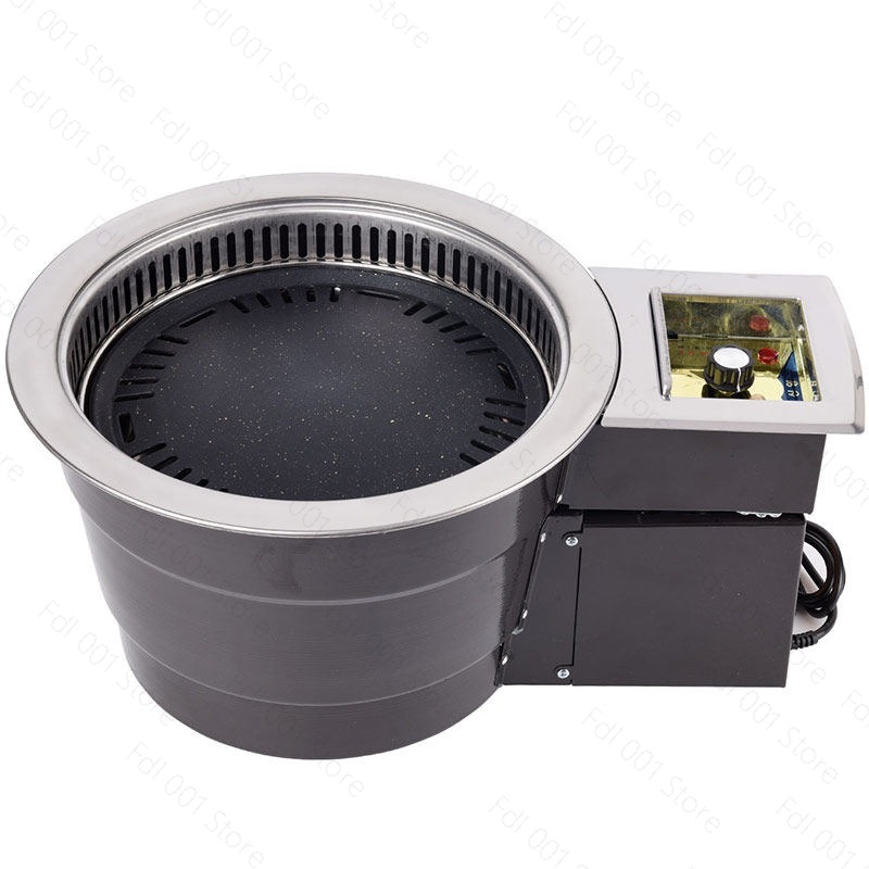 Home Cooking Service - Churrasqueira Elétrica Sem Fumaça Comercial Embutida