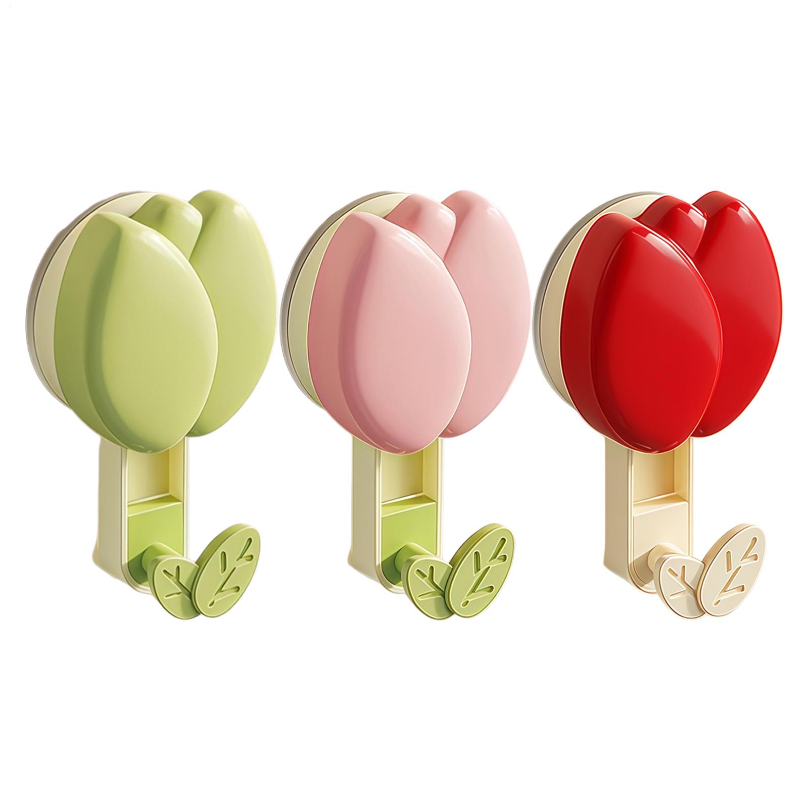 Home Cooking Utensil Set - Conjunto de 3 Ganchos de Sucção