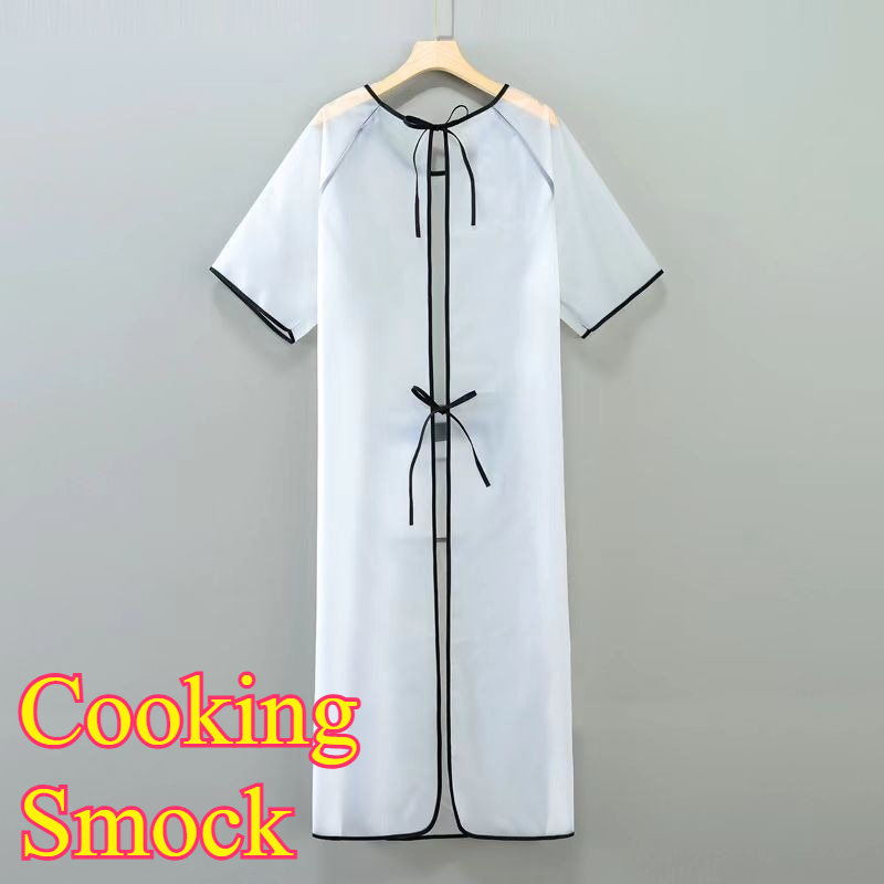 Home Cooking Service - Novo avental de cozinha de manga