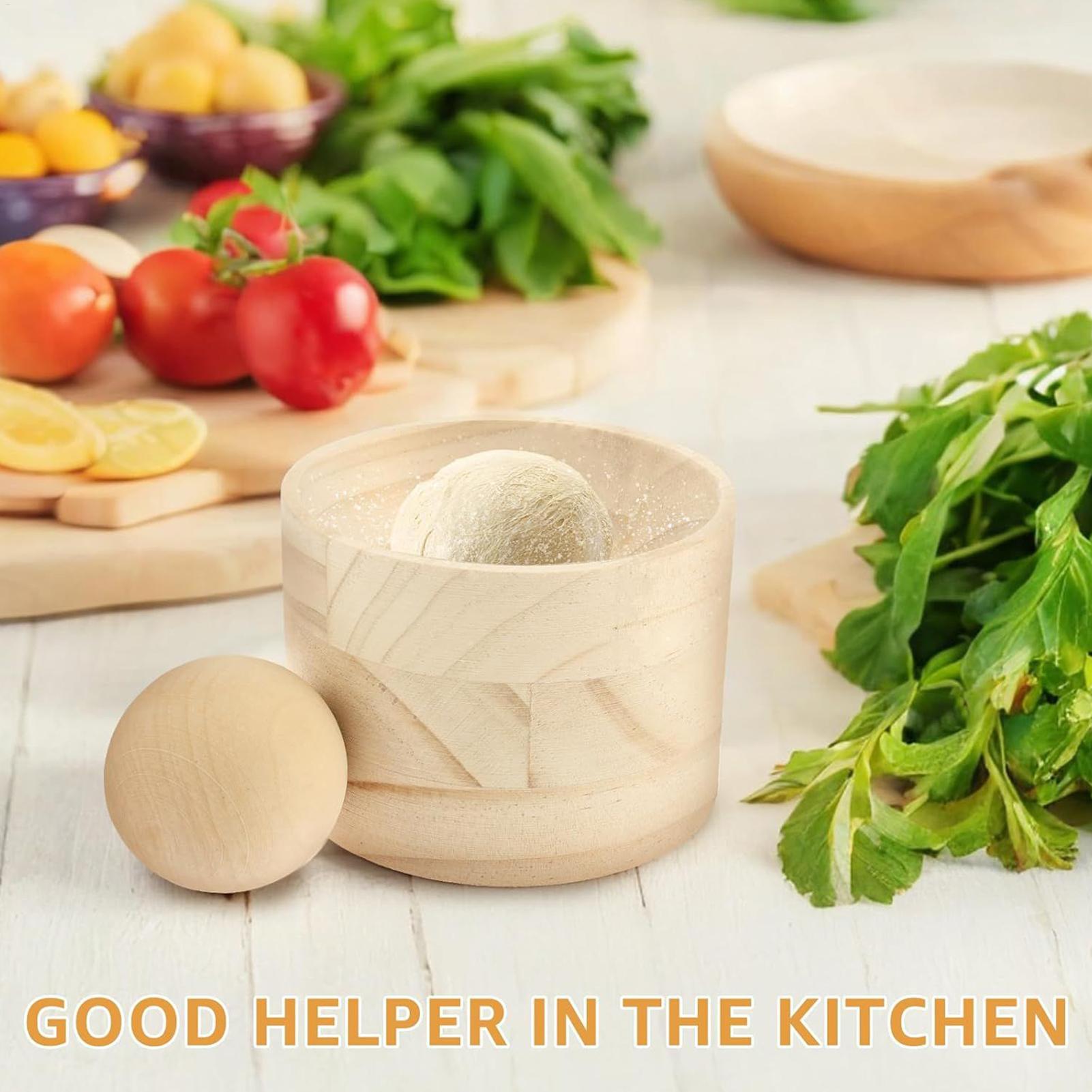 Home Cooking Appliances - Molde de Madeira para Dumplings e