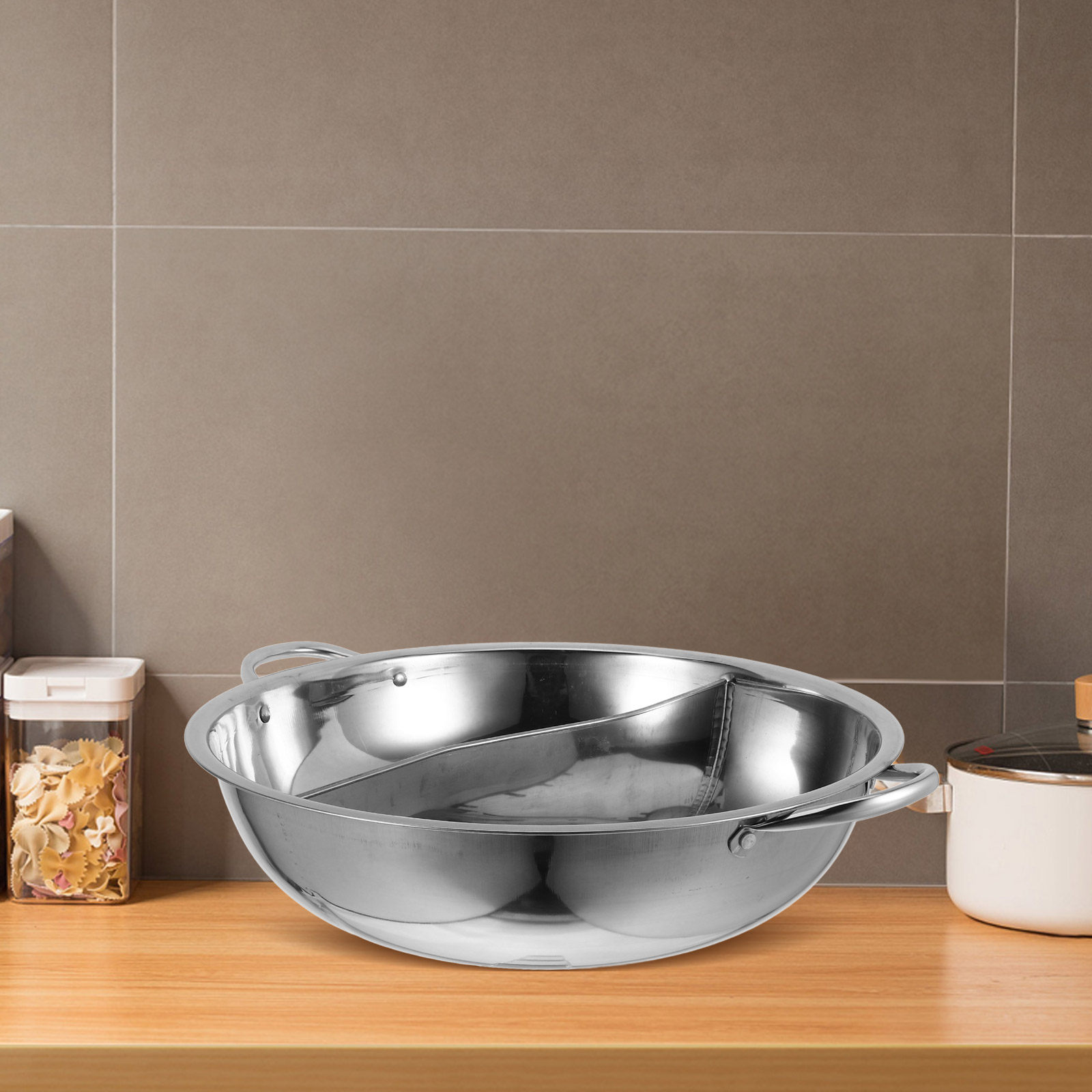 Home Cooking Host - Panela de Aço Inoxidável Reforçada com