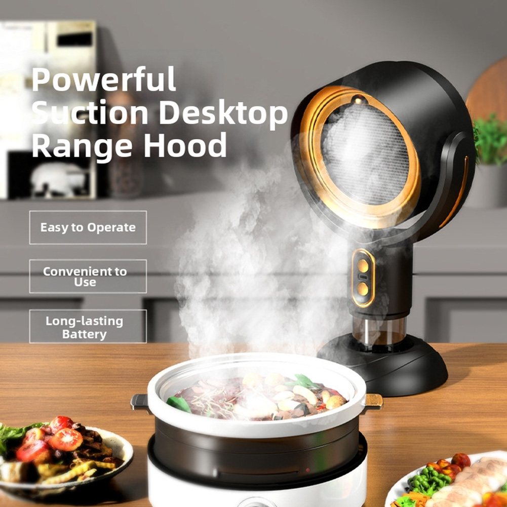 Hot Pot Portable Dual - Coifa Portátil Destacável para Churrasco Interno
