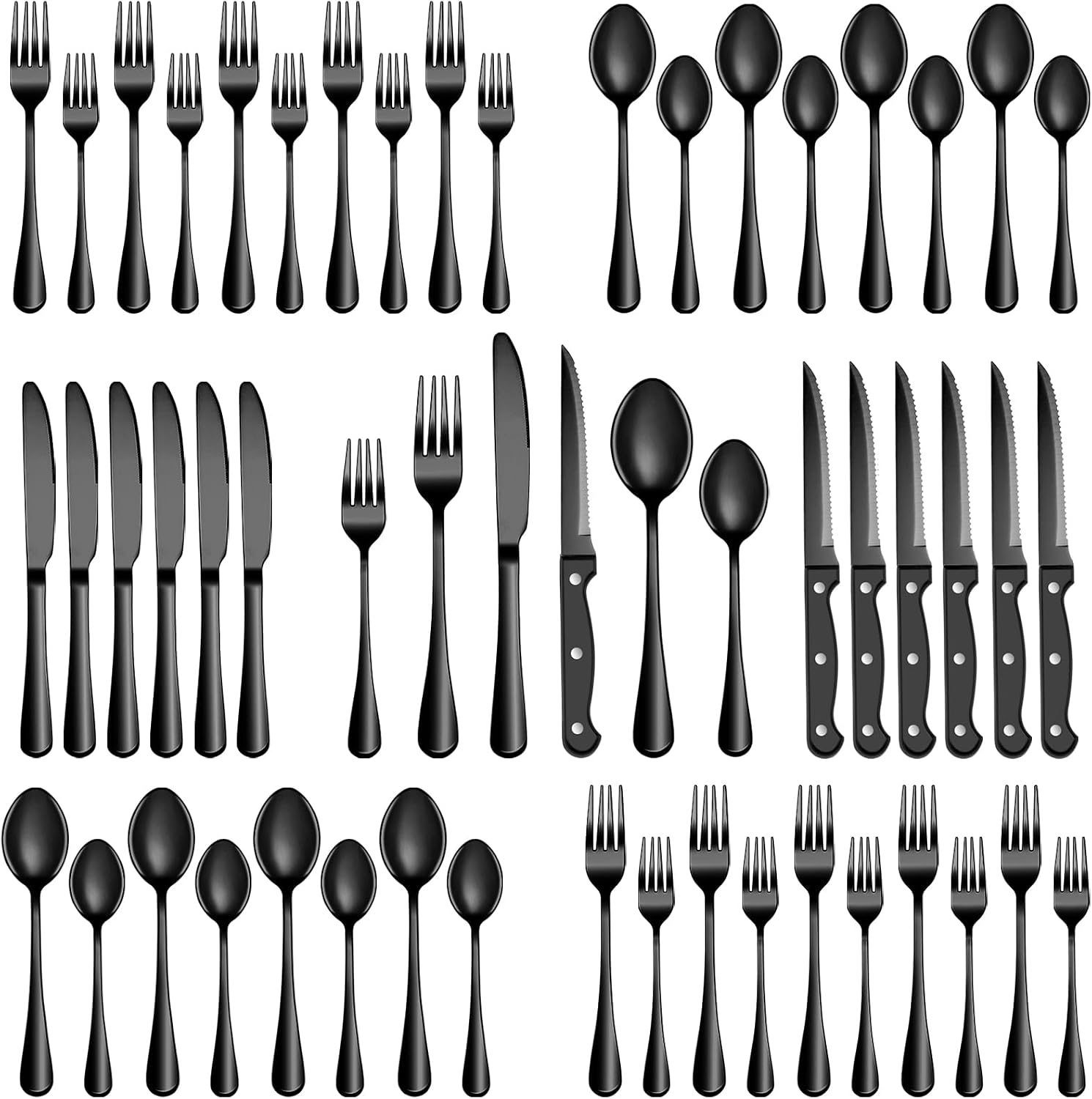 Conjunto de Talheres Pretos de - Home Cooking Utensil Set avaliação e preço