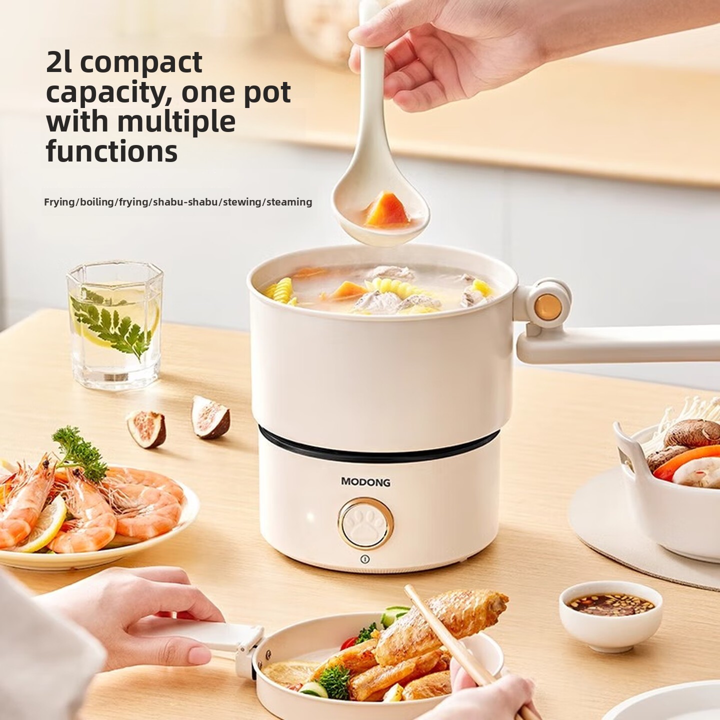 Panela Elétrica Portátil Dobrá - Hot Pot Portable Dual avaliação e preço