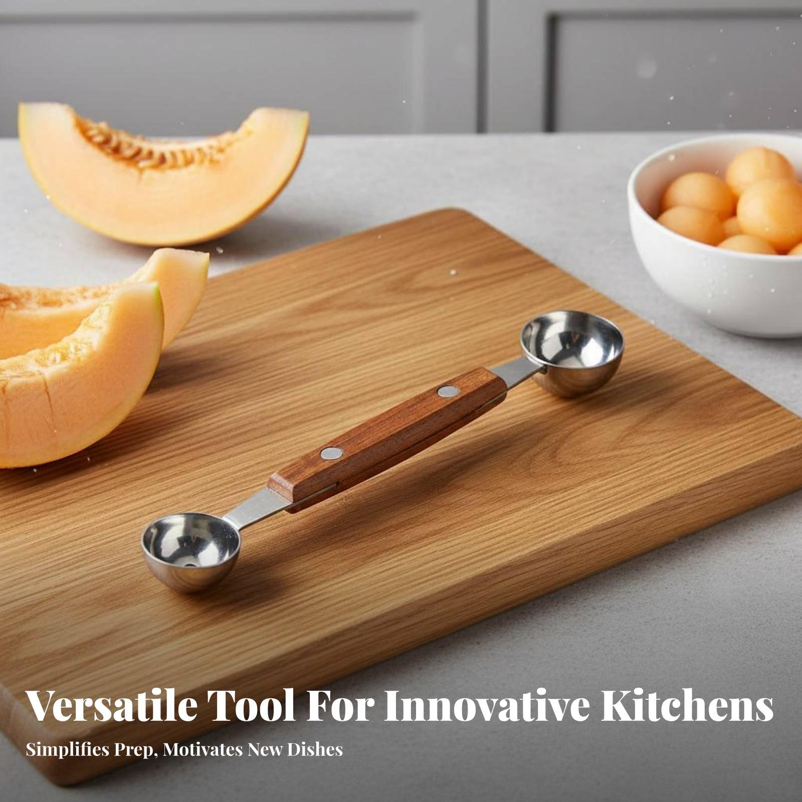 Colher de Frutas de Dupla Face - Home Cooking Host avaliação e preço