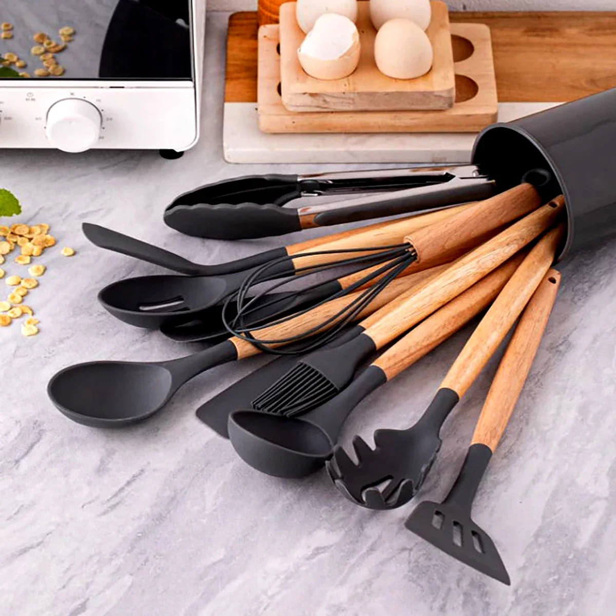 Conjunto de Utensílios de Sili - Home Cooking Utensil Set avaliação e preço