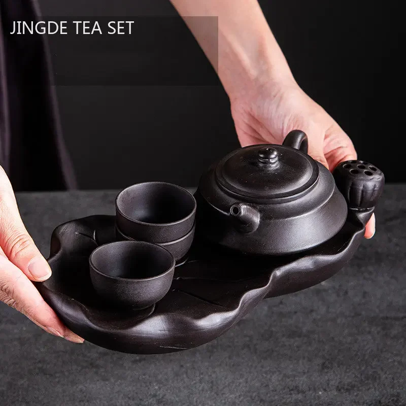 Chinês roxo argila chá bandeja - Tagine Clay Pot avaliação e preço