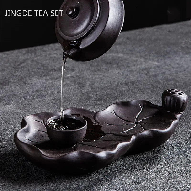 Chinês roxo argila chá bandeja - Tagine Clay Pot avaliação e preço