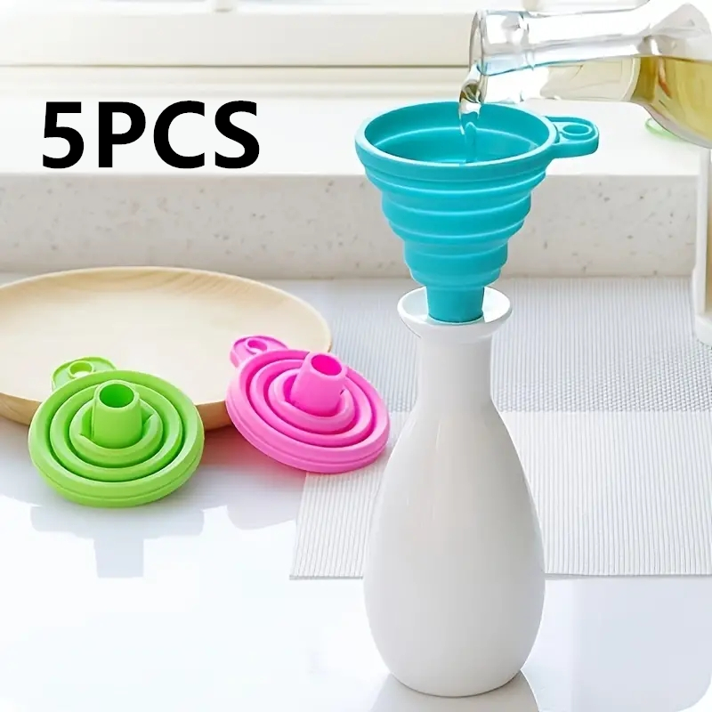 Funil dobrável de silicone mul - Home Cooking Delivery avaliação e preço