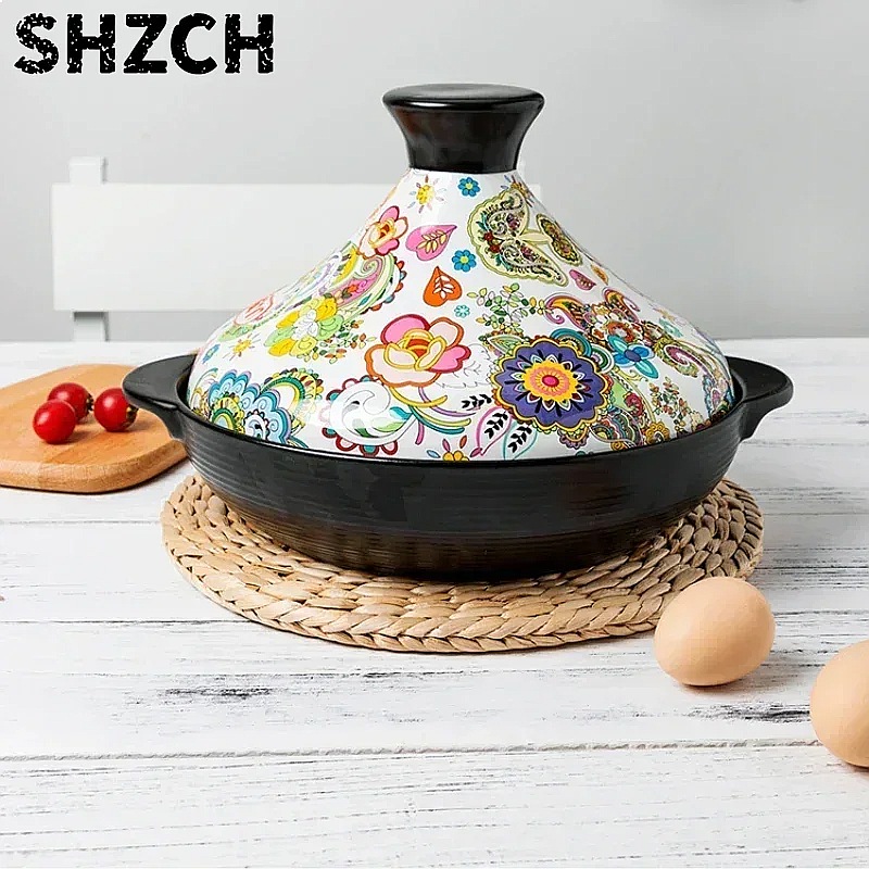 Panela de Barro Cerâmica 2L pa - Tagine Clay Pot avaliação e preço