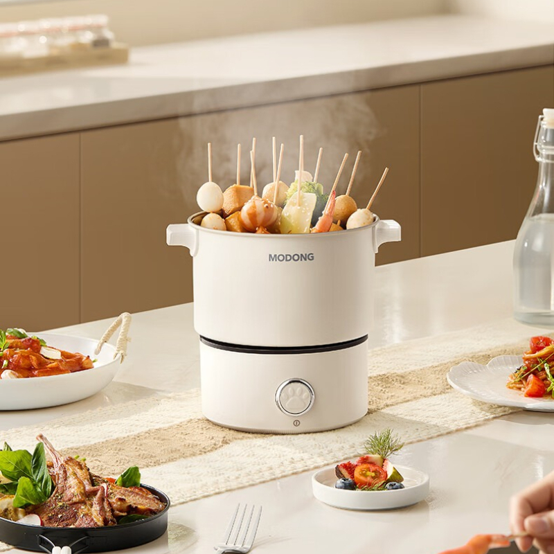 Panela Elétrica Portátil de 2L - Hot Pot Portable Dual avaliação e preço