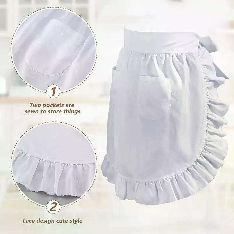 Avental Feminino Curto de Cint - Home Cooking Service avaliação e preço