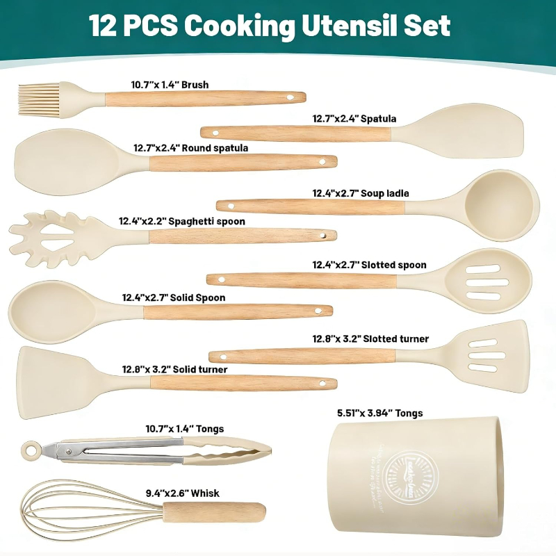 Conjunto de Utensílios de Cozi - Home Cooking Utensil Set avaliação e preço