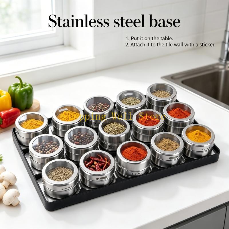 Conjunto recipiente tempero 15 - Home Cooking Service avaliação e preço