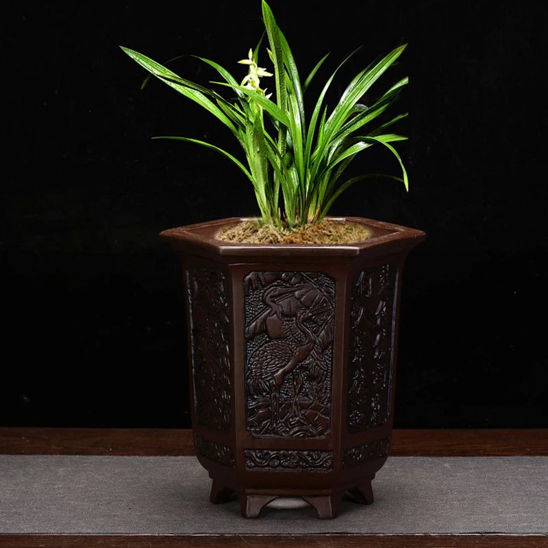 Chinês artesanal esculpido rox - Tagine Clay Pot avaliação e preço