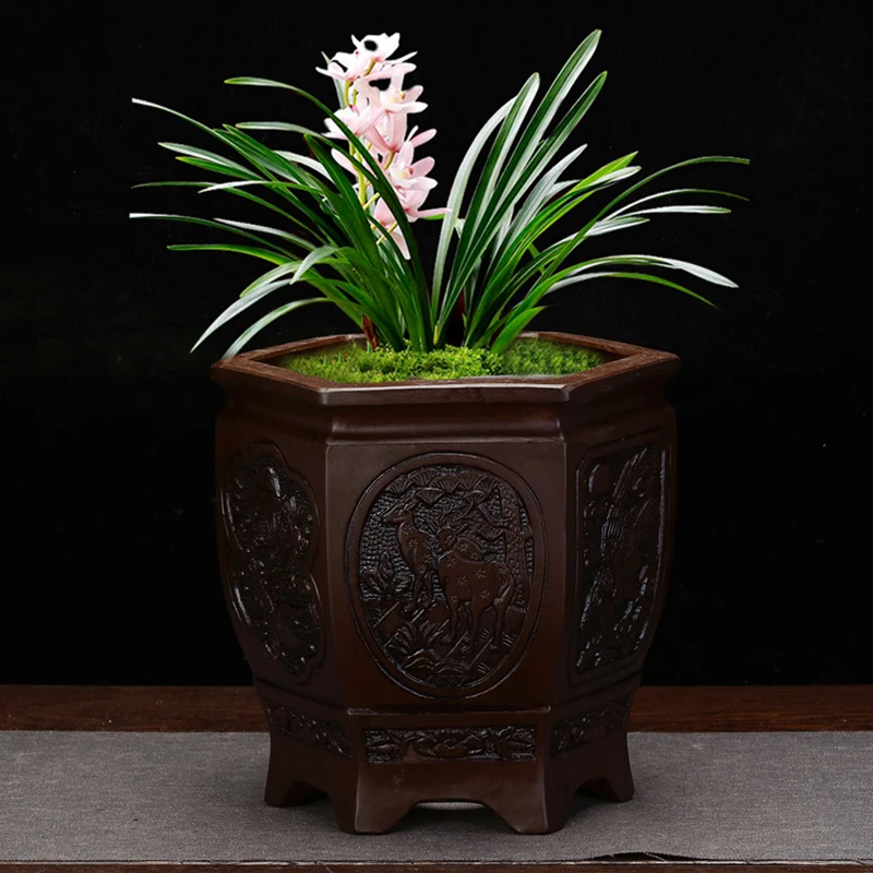 Chinês artesanal esculpido rox - Tagine Clay Pot avaliação e preço