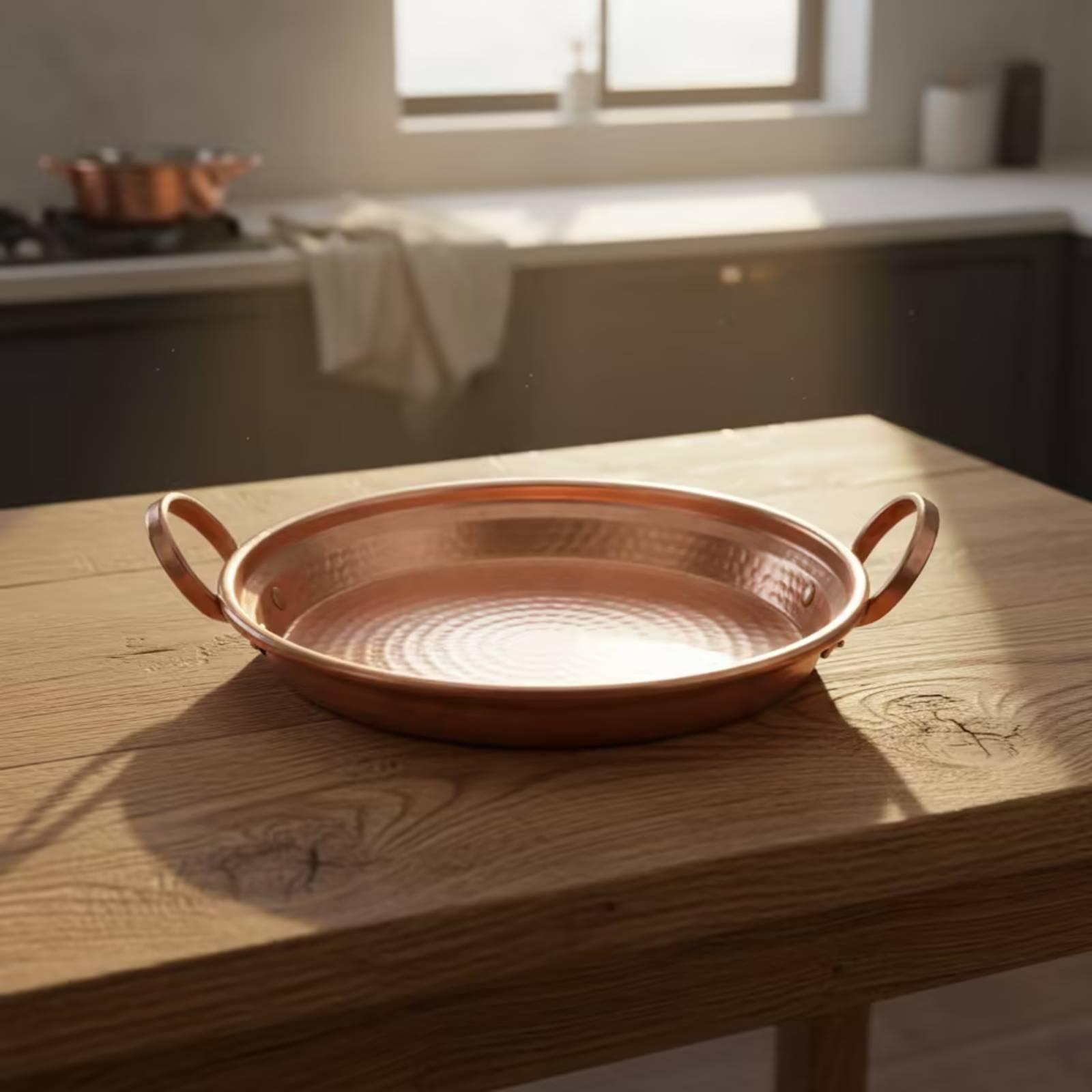 Panela de Cobre com Duas Alças - Home Cooking Host avaliação e preço