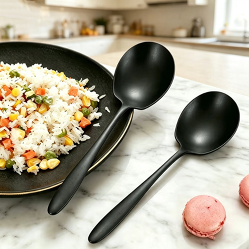 Colher de servir grande de aço - Home Cooking Utensil Set avaliação e preço