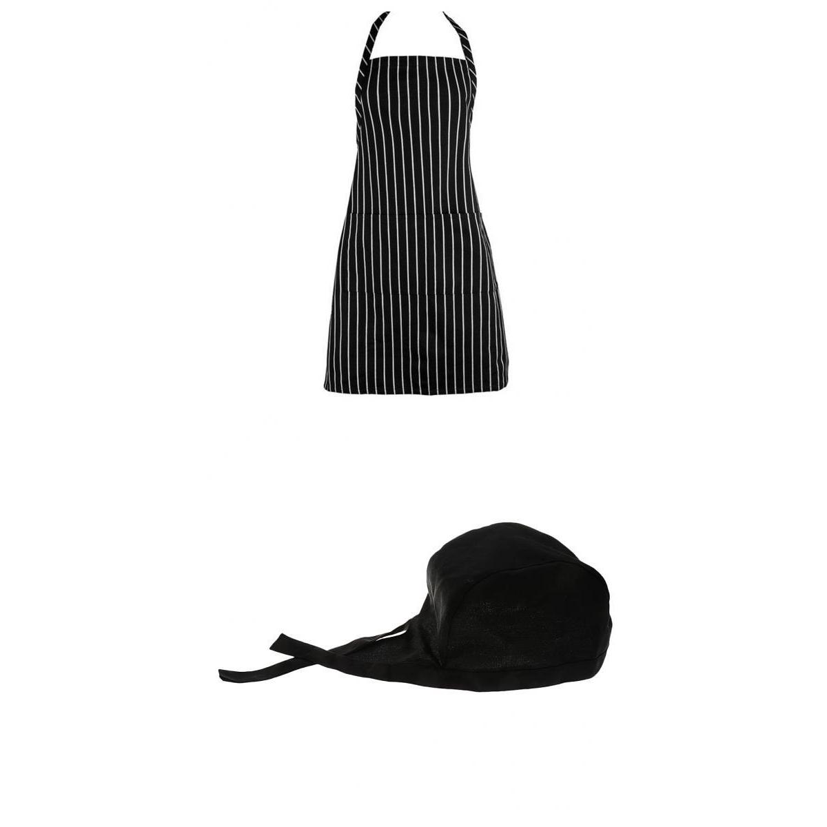 Conjunto de Avental e Touca de - Home Cooking Service avaliação e preço